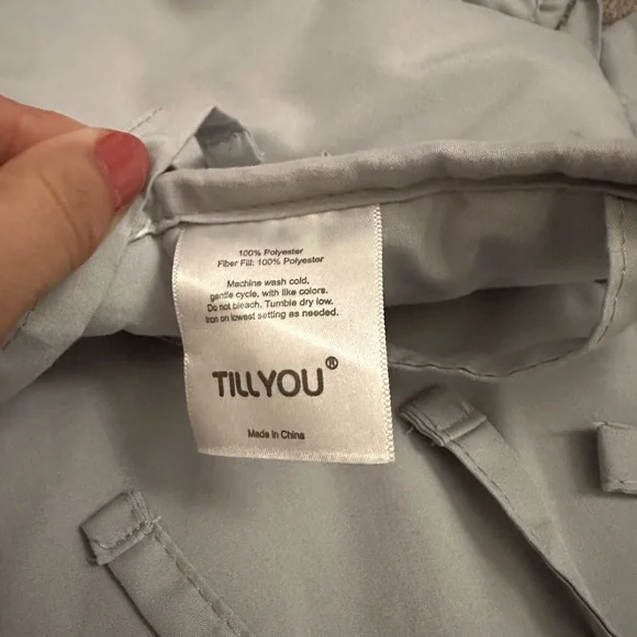 Gray Crib Bumper Set - Picture 2 of 2